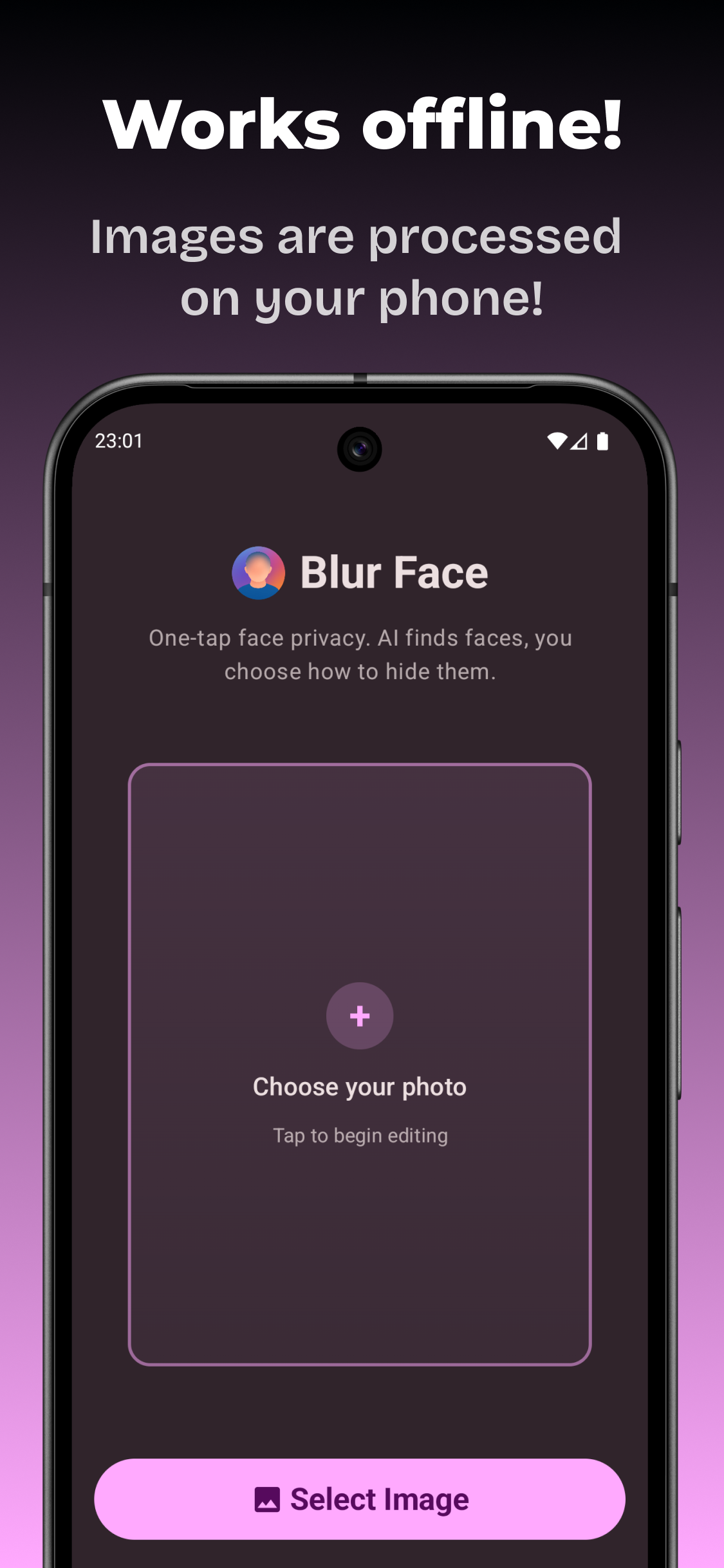 Blur Face keeping kids safe - censor faces before sharing